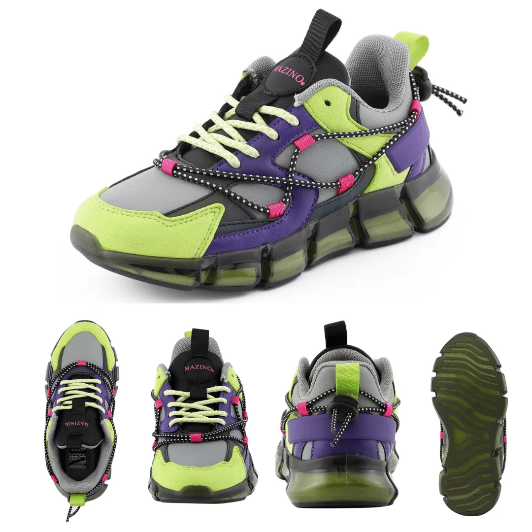 KIDS DYNAMITE GREY | LIME