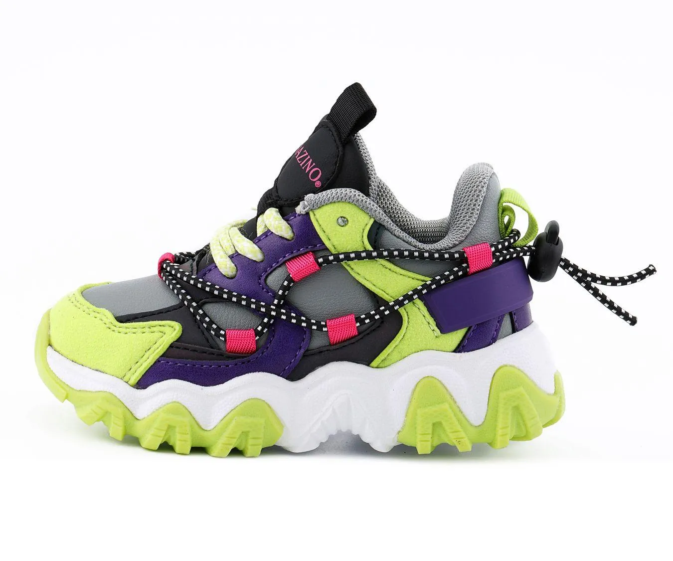 KIDS DYNAMITE GREY | LIME