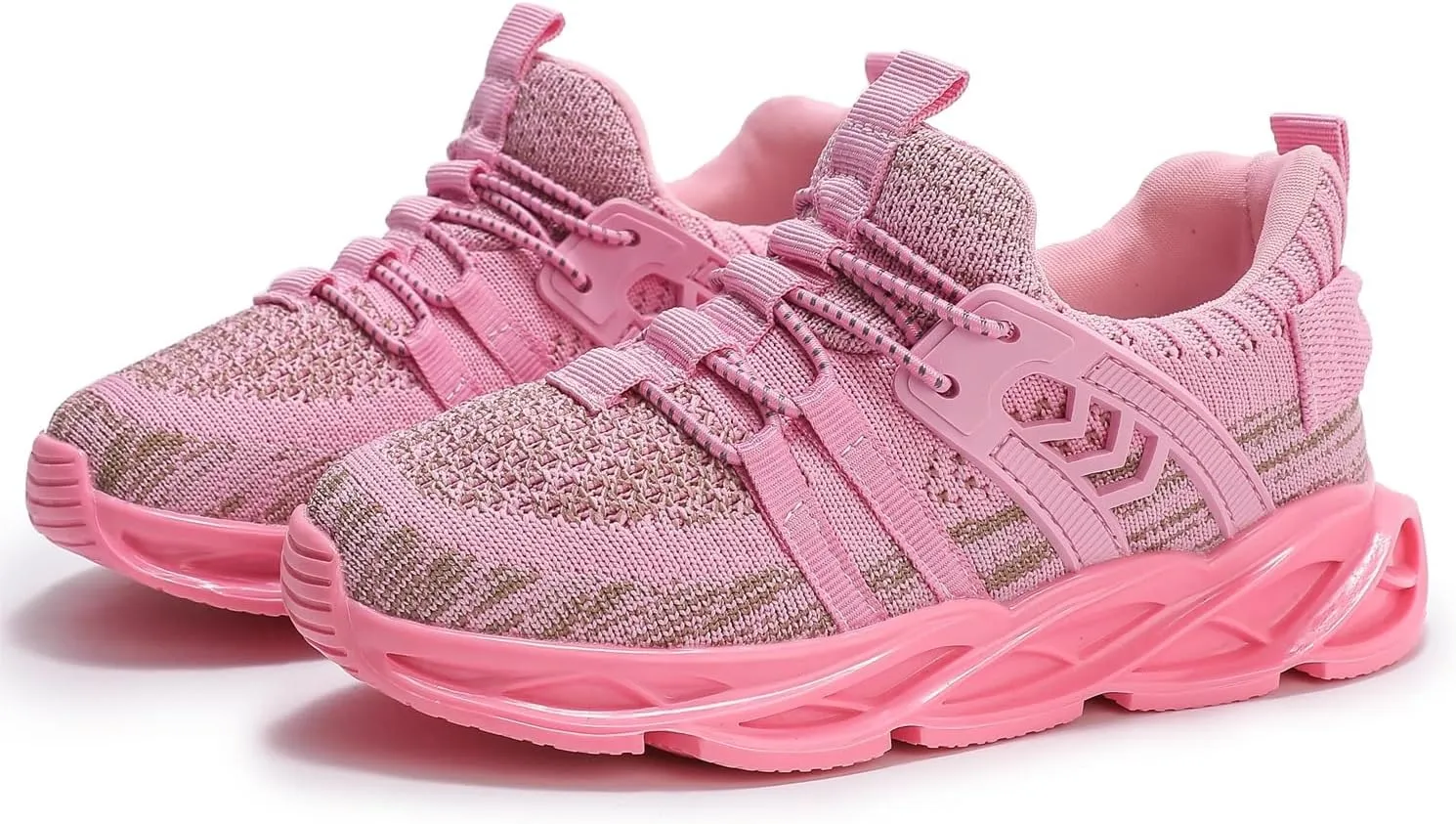 kkdom Kids Sneakers for Boys Girls Fashion Primary School Students Sports Shoes Gym Tennis Shoes Lightweight Breathable Running Shoes