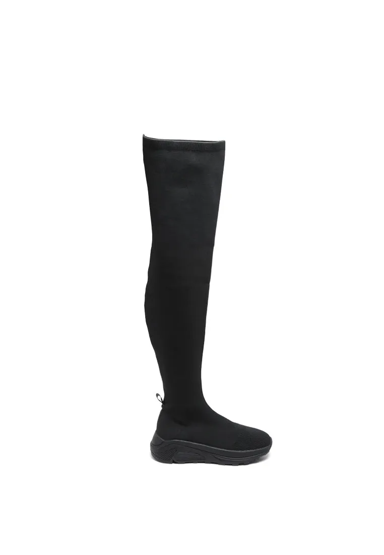 Kladus Knitted Thigh High Winter Boots