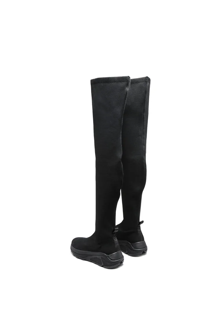 Kladus Knitted Thigh High Winter Boots