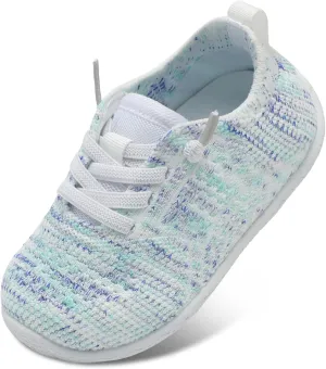 L-RUN Toddler Boys Girls Tennis Shoes Breathable Comfortable Barefoot Wide Summer School Walking Sneakers Baby First Walking Shoes