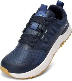 Lamincoa Wide Men's Sneakers Hiking Walking Lightweight Breathable Shoe Non-Slip Outdoor Sports Trail Running Tennis Sneaker