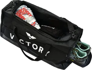 Large Breathable Duffle Bag for MMA Gear, Boxing Gear, Gym or other Sports (Black)