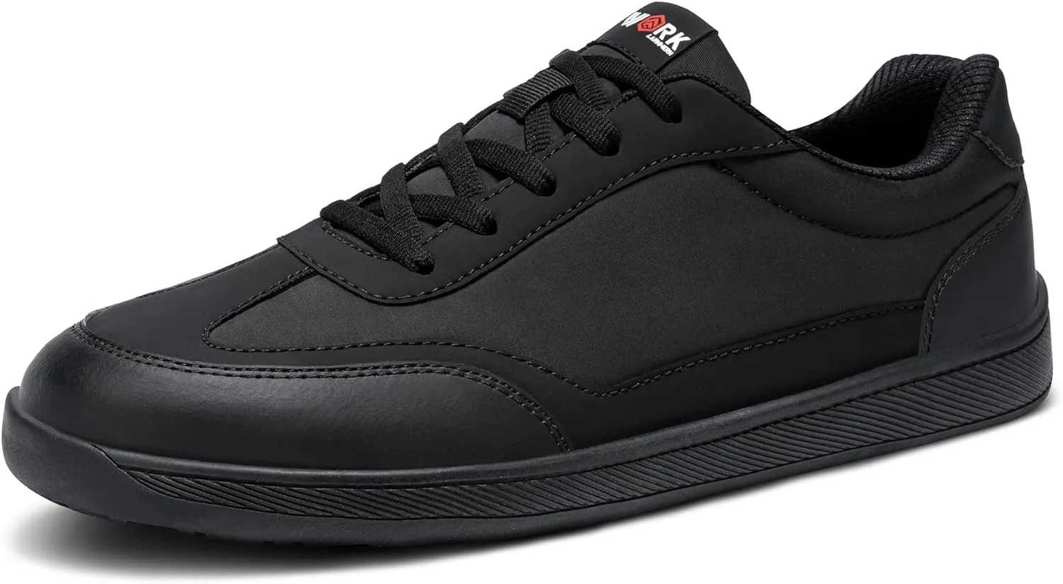 LARNMERN Steel Toe Shoes for Men Waterproof Slip Resistant Work Sneakers Athletic Durable Lightweight Comfortable Water Resistant Indestructible Construction Tennis Air Cushion