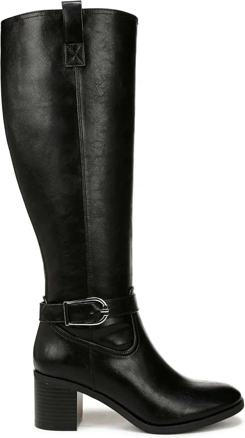 LifeStride Women's Legend Block Heel Riding Boot Knee High