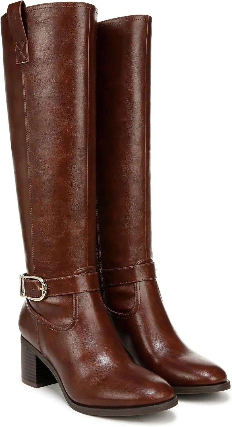 LifeStride Women's Legend Block Heel Riding Boot Knee High