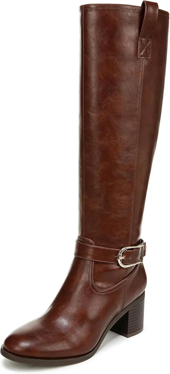 LifeStride Women's Legend Block Heel Riding Boot Knee High