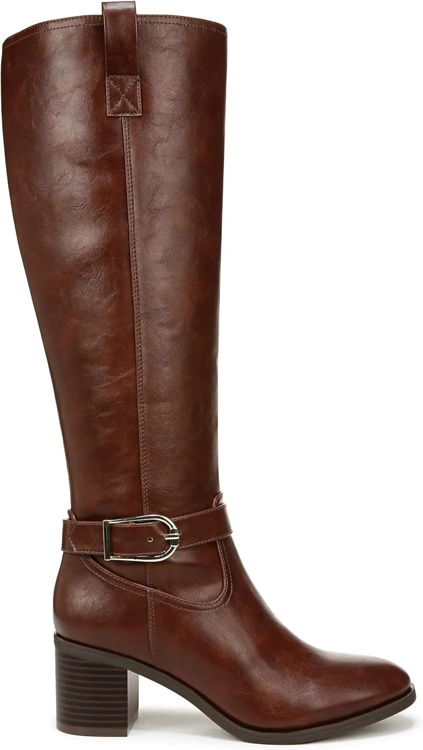 LifeStride Women's Legend Block Heel Riding Boot Knee High