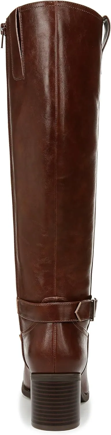 LifeStride Women's Legend Block Heel Riding Boot Knee High