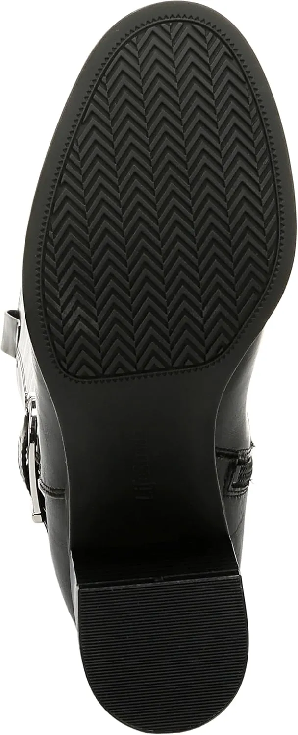 LifeStride Women's Legend Block Heel Riding Boot Knee High