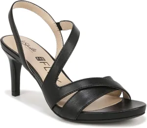 Lifestride Women's Mia Strappy Heeled Dress Sandal