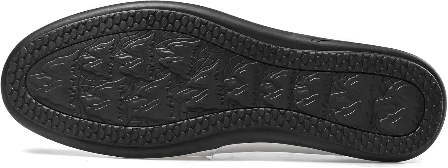 Loafer Premium Genuine Leather Men's Casual Shoes Slip On Mens Driving Penny Loafers for Men Lightweight Breathable