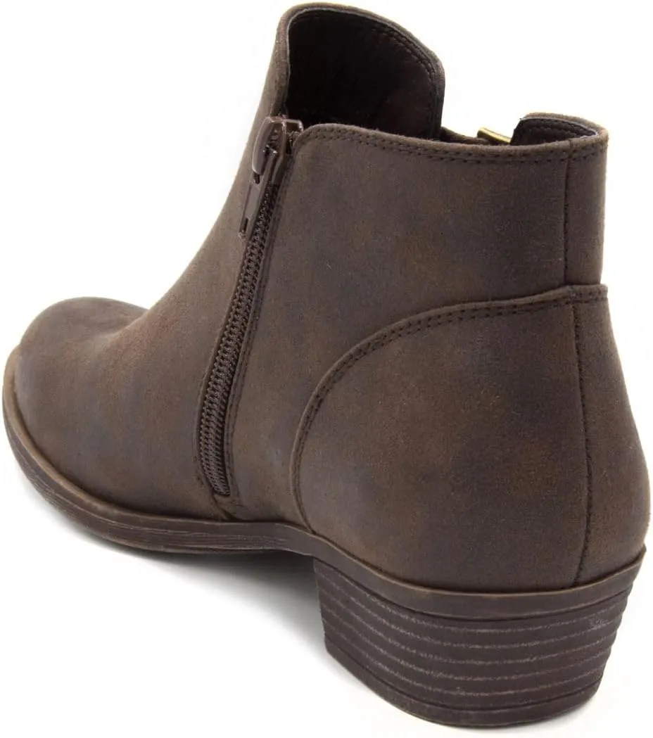 LONDON FOG Womens Tommy Ankle Boot