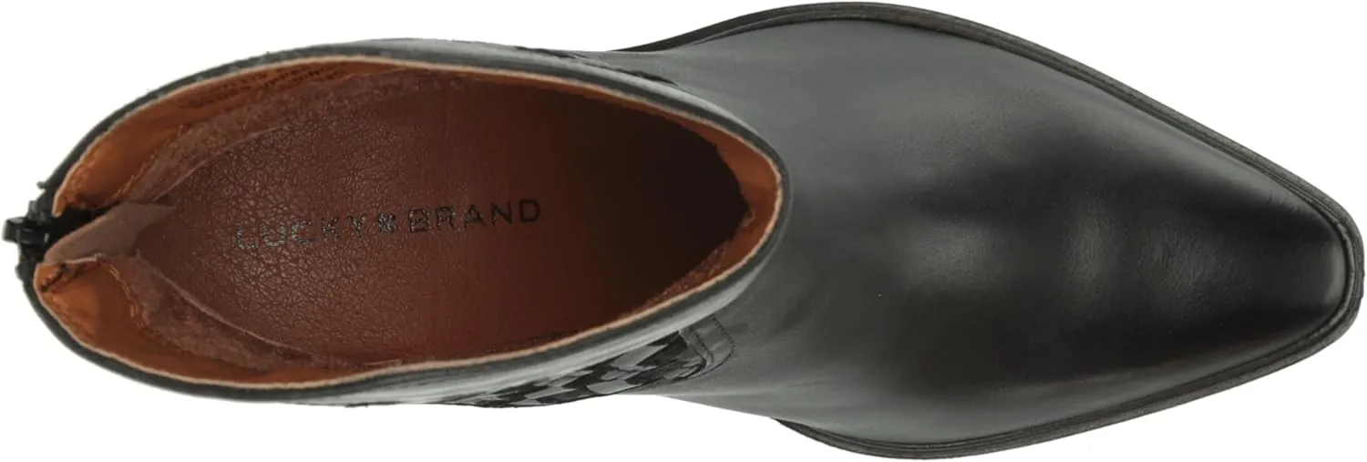 Lucky Brand Women's Aryleis Western Bootie Ankle Boot