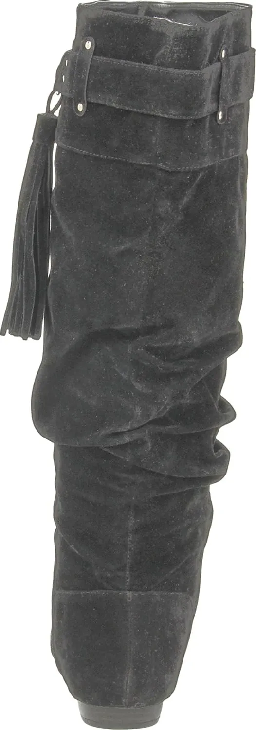 Madden Girl Women's Bumarang Knee-High Boot