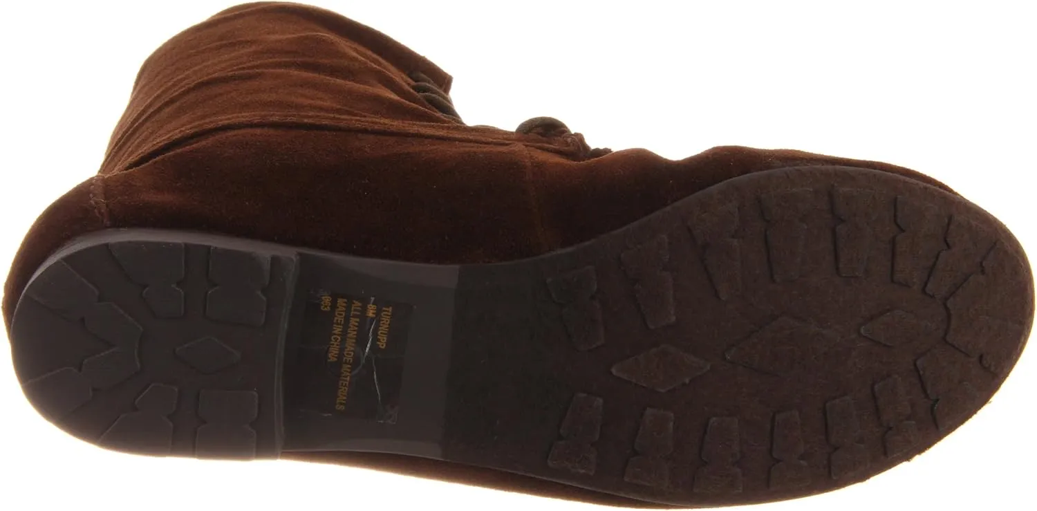 Madden Girl Women's Turnupp Ankle Boot