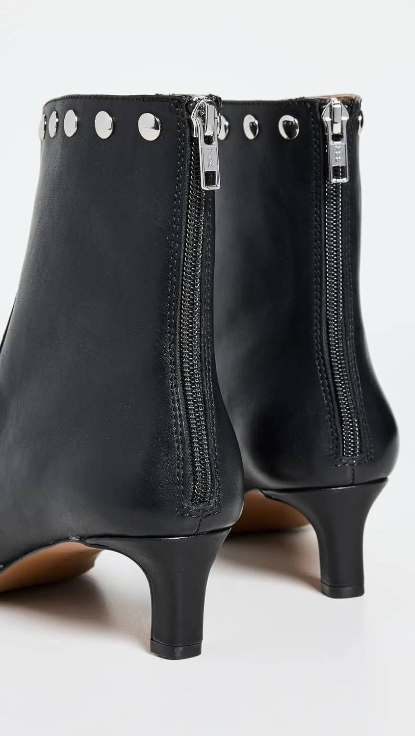 Madewell Women's Dimes Kitten Heel Boot-Stud Ankle