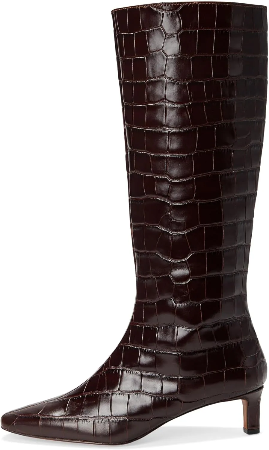 Madewell Women's Dorchester Dimes Tall Boot-Croc Knee High