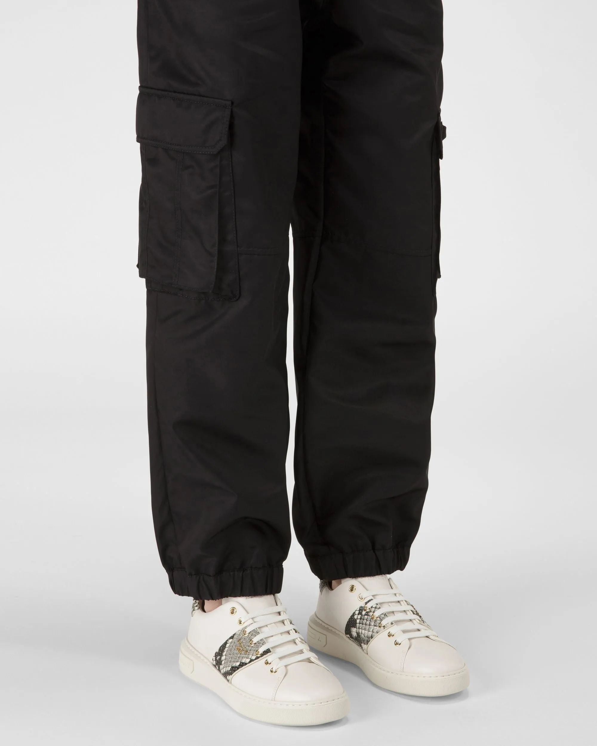 Mattye Leather Sneakers In White