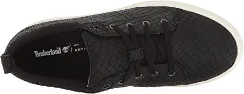 Mayliss Oxford Black Suedesnake Emboss Oxford