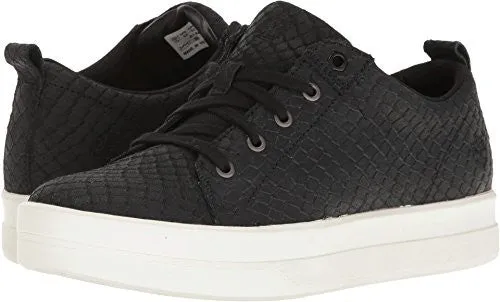 Mayliss Oxford Black Suedesnake Emboss Oxford