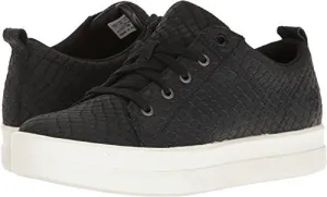 Mayliss Oxford Black Suedesnake Emboss Oxford