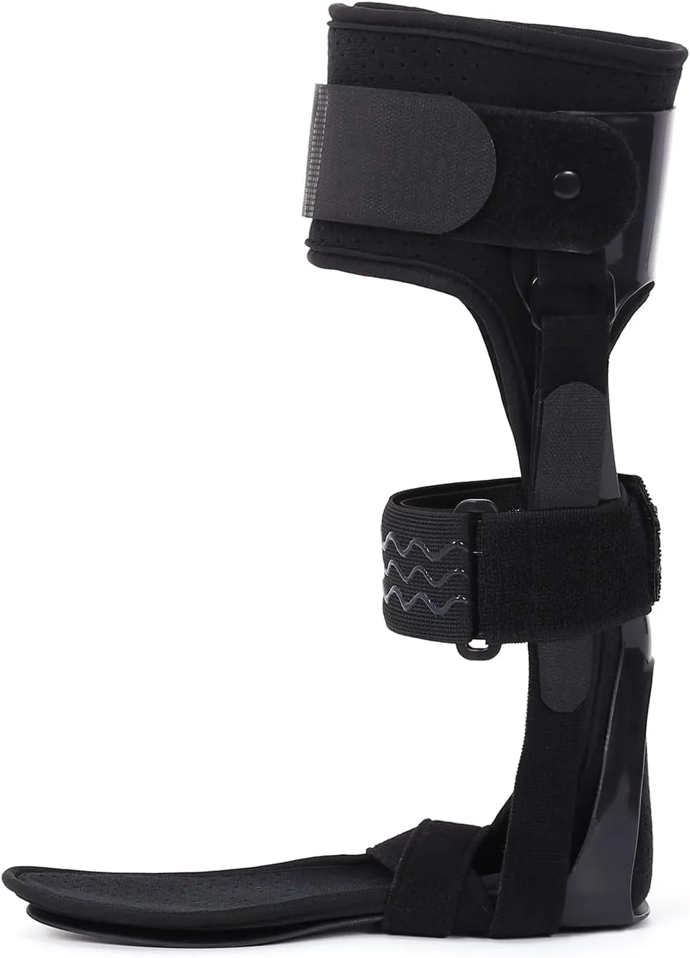 Medical AFO Foot Drop Brace Ankle Foot Orthosis Drop Foot Stabilizer Support for Walking with Shoe for Men and Women for Stroke, MS, Hemiplegia Foot Drop, ALS (Large-Right)