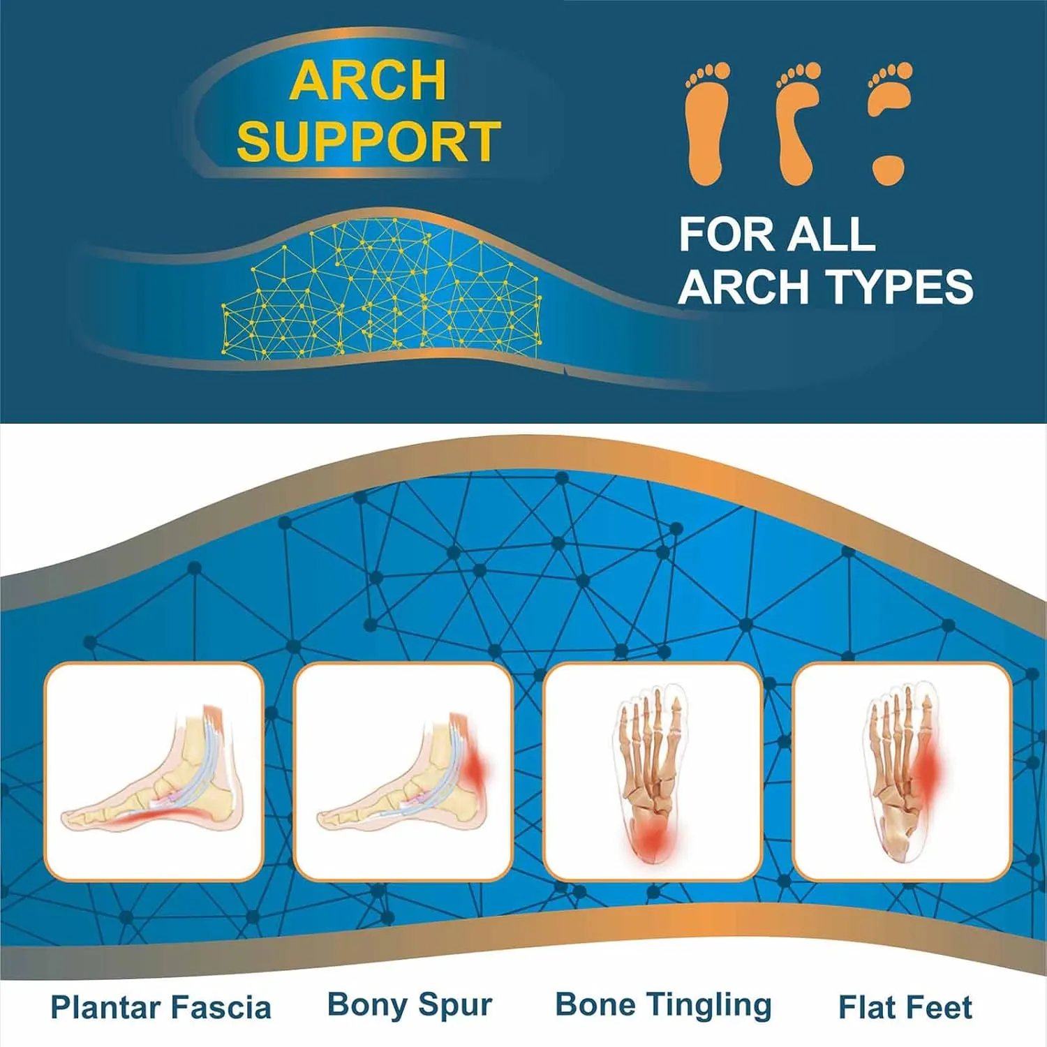 MEGNYA Mens Orthopedic Flip Flops for Plantar Fasciitis, Athletic Toe-Post Sandals with Arch Support, Comfort Walking Thong Slippers for Sport Exercise Activities