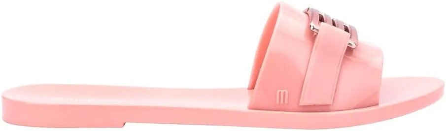 Melissa Babe M Chic Slide Sandals for Women – Stylish and Lightweight Slip-On with Comfortable Footbed, Durable MelFlex PVC, and Signature bubblegum Scent