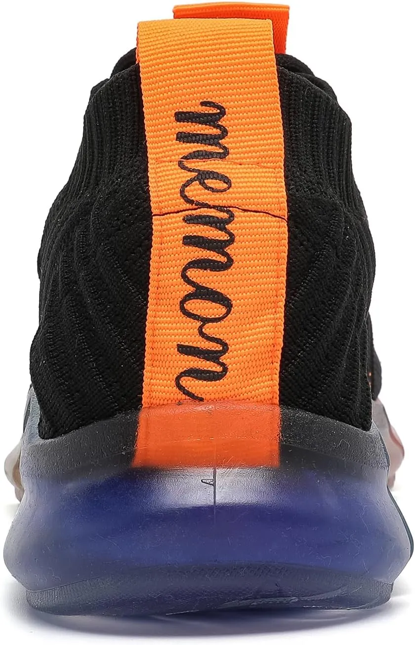 MEMON Women's Sports Shoes Rainbow Jelly Soles Sneakers Breathable Running/Walking Fashion Shoes Tennis Shoes