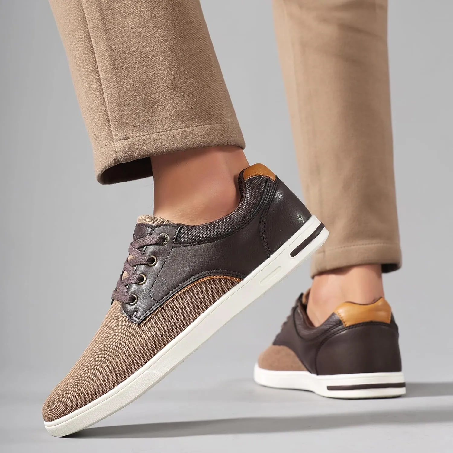 Mens Casual Shoes Fashion Dress Sneakers Breathable Business Shoes