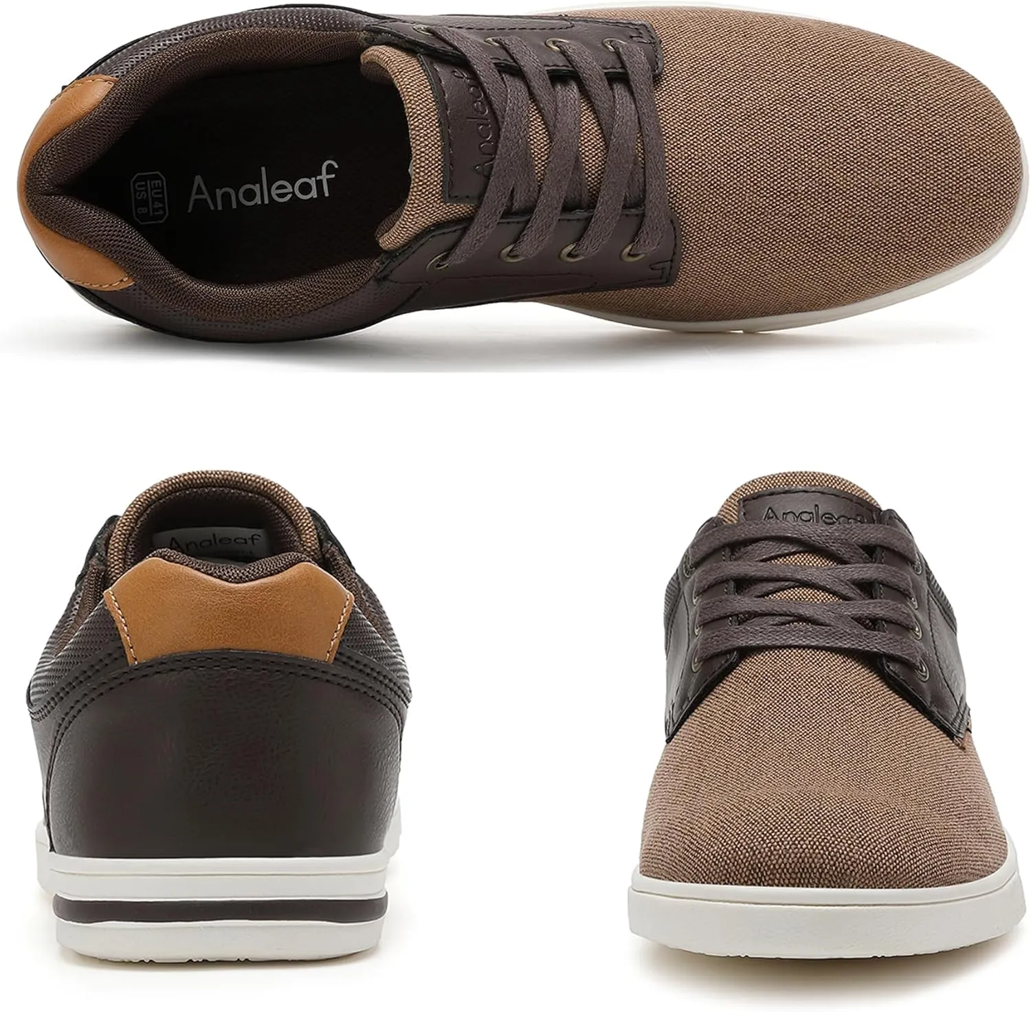 Mens Casual Shoes Fashion Dress Sneakers Breathable Business Shoes