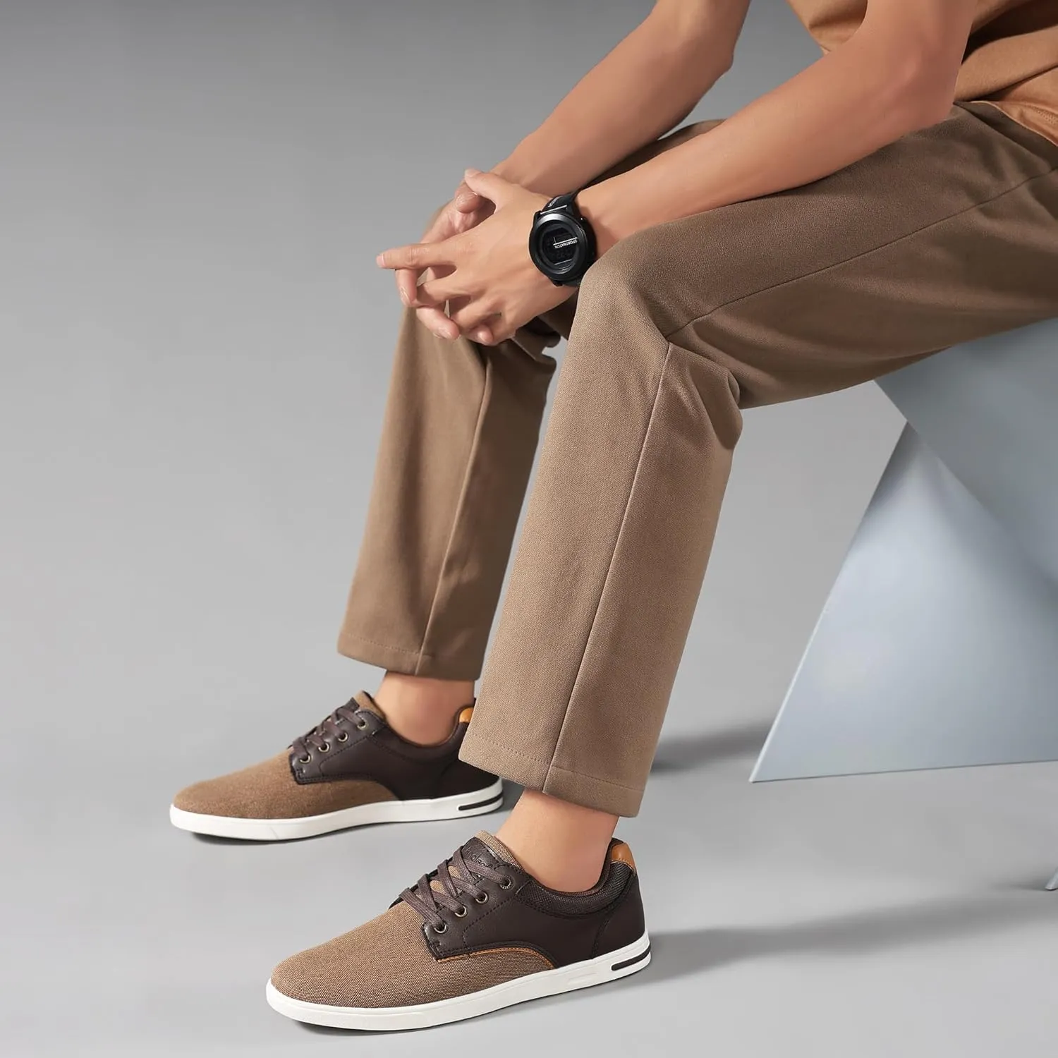 Mens Casual Shoes Fashion Dress Sneakers Breathable Business Shoes