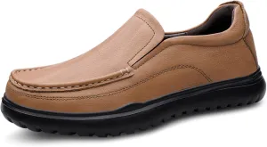 Men's Classic Penny Slip - On Loafer, Made of Cowhide Leather, with Soft Sole. Loafer for Men, Comfortable Men's Business Casual, Driving and Boat Shoes