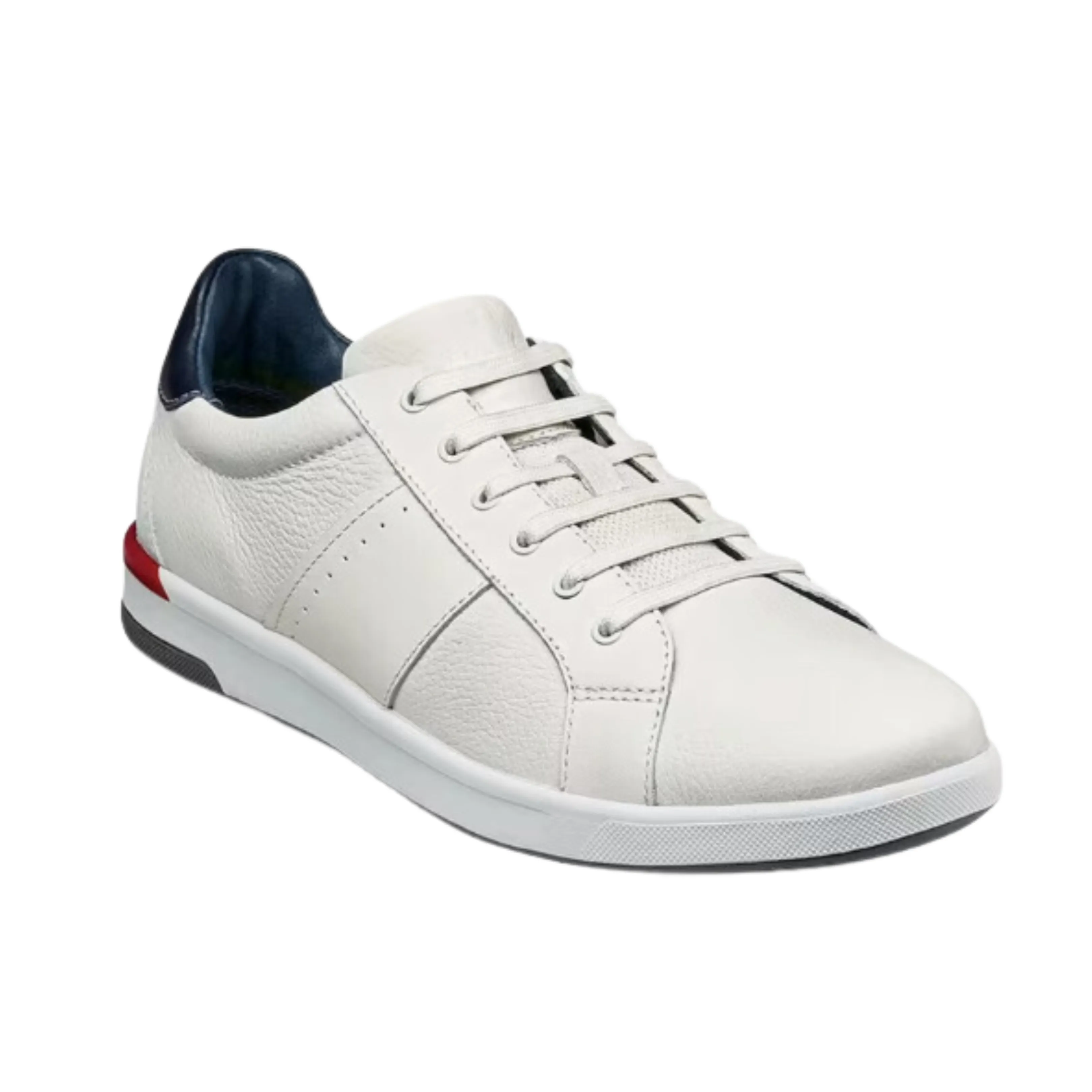 Men's Crossover Lace to Toe - White (Regular Width)