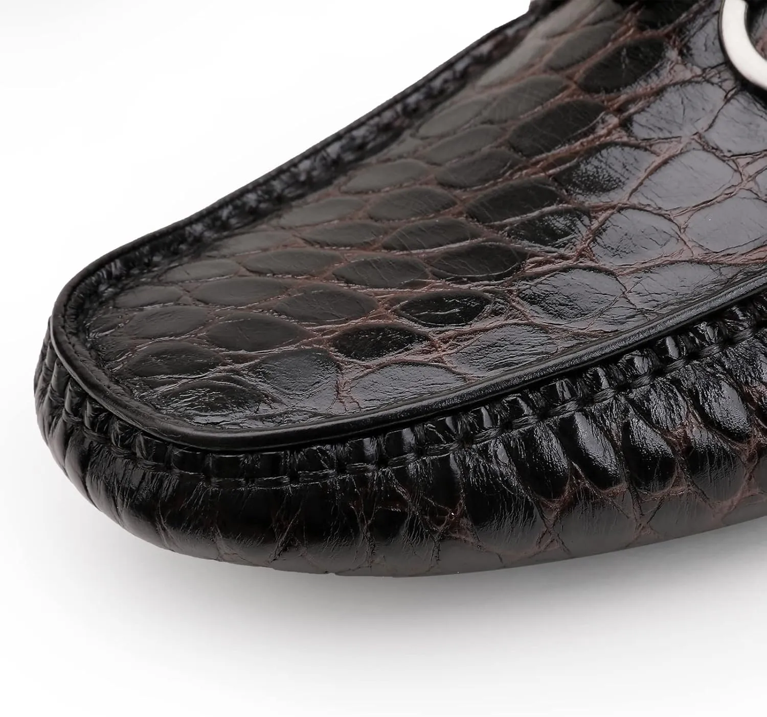 Men's Driving Moccasins Dress Shoes, Leather Casual Slip On Breathable Penny Loafers for Men