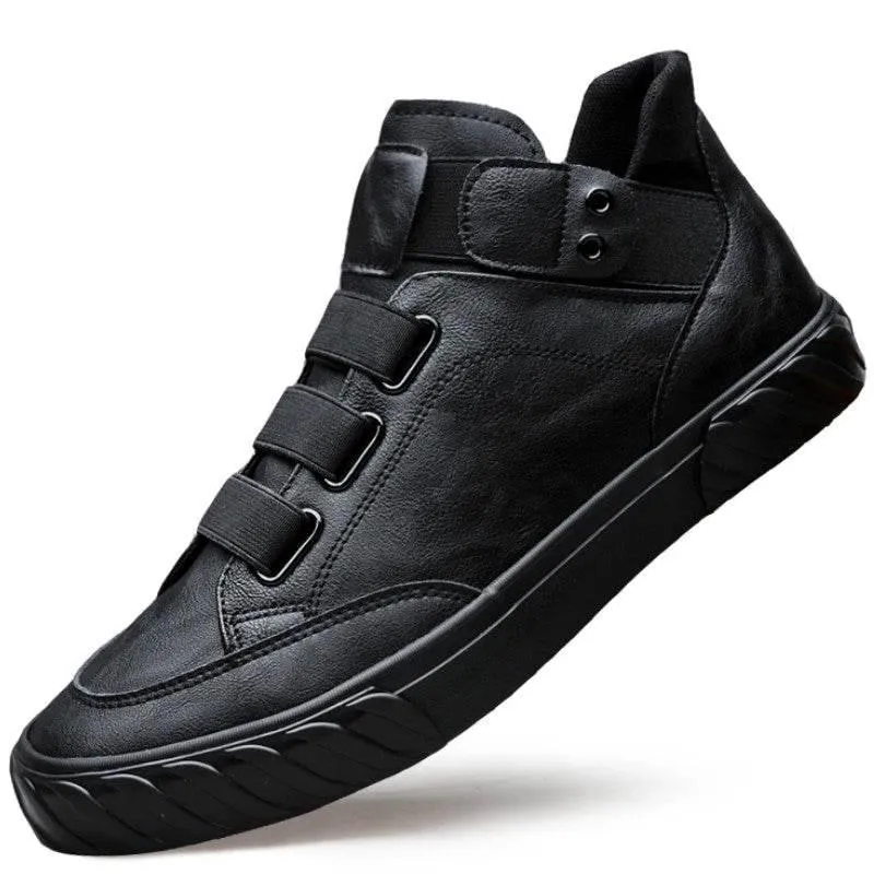 Mens Leather Shoes - Breathable Comfortable Footwear