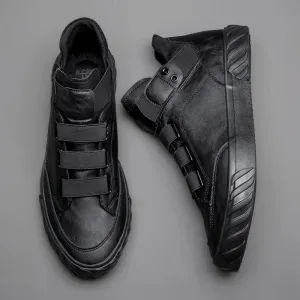 Mens Leather Shoes - Breathable Comfortable Footwear