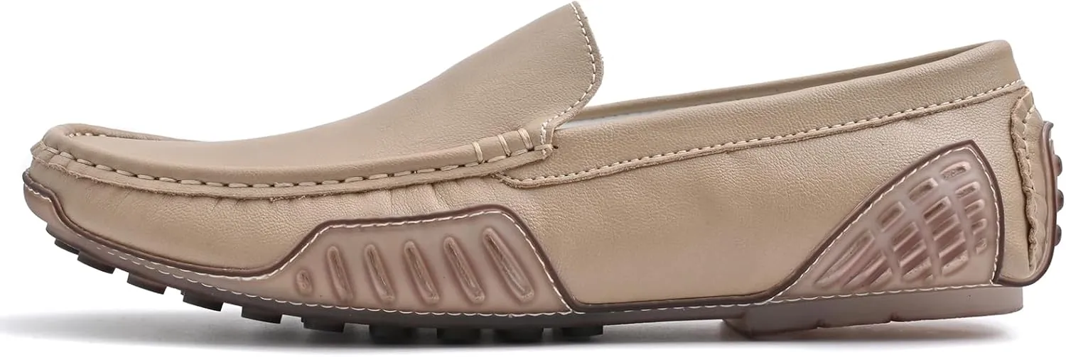 Men's Loafers Casual Shoes Slip On Driving Loafers Penny Loafers with Rubber Sole Soft Light-Weight Flats Boat Free Shoes…