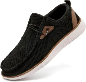 Men's Loafers Slip On Walking Shoes Mens Boat Casual Work Sneakers for Men Loafer Running Tennis Lightweight Comfortable Shoes