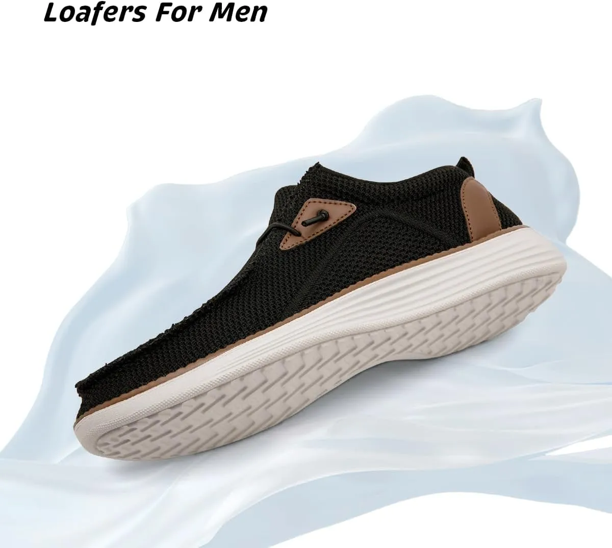 Men's Loafers Slip On Walking Shoes Mens Boat Casual Work Sneakers for Men Loafer Running Tennis Lightweight Comfortable Shoes