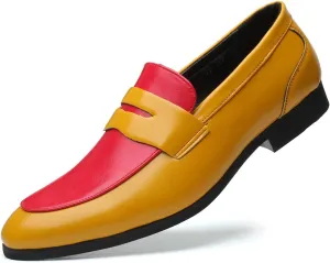 Mens Penny Loafers Stylish Casual Driving Slip on Dress Shoes Moccasins