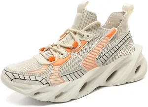 Men's Walking Shoes Fashion Sneakers Breathable Casual Running Non Slip Mesh Comfortable Outdoor Sport Shoe