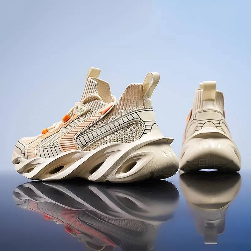Men's Walking Shoes Fashion Sneakers Breathable Casual Running Non Slip Mesh Comfortable Outdoor Sport Shoe