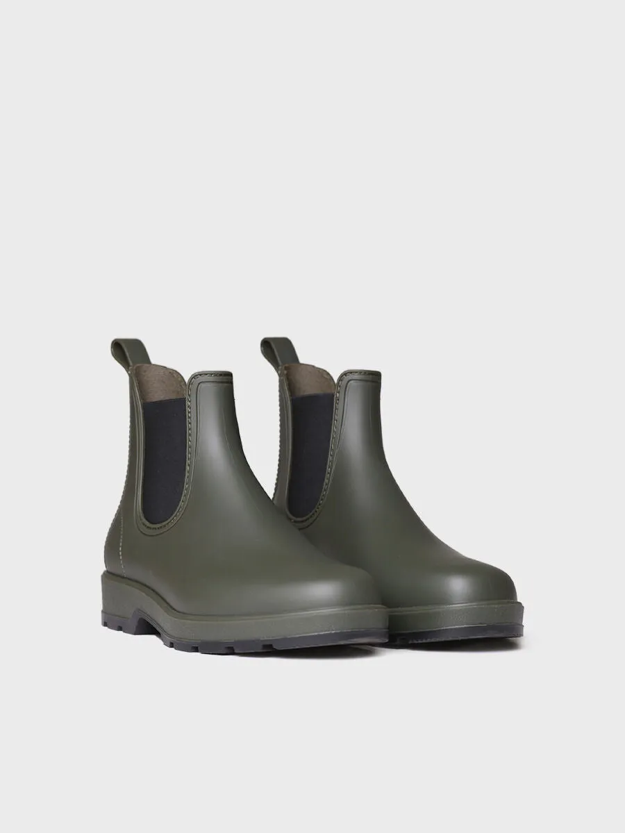 Men's Waterproof Ankle boot in Khaki - BOSTON