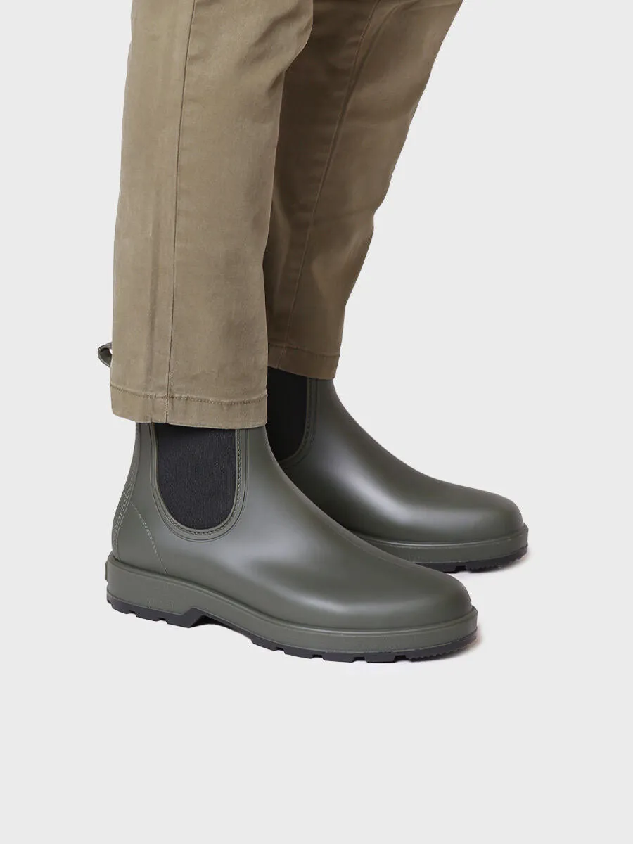 Men's Waterproof Ankle boot in Khaki - BOSTON