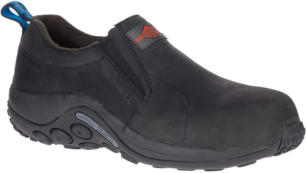 Merrell Men's Jungle Moc Leather Composite Toe Construction Shoe