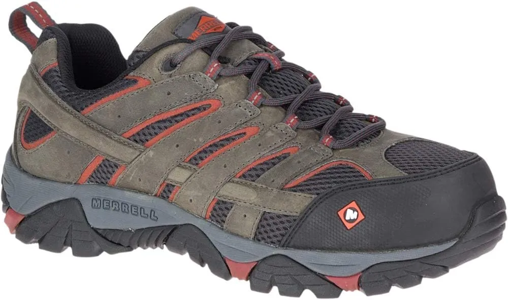 Merrell Men's Moab Vertex Vent Composite Toe Industrial Shoe