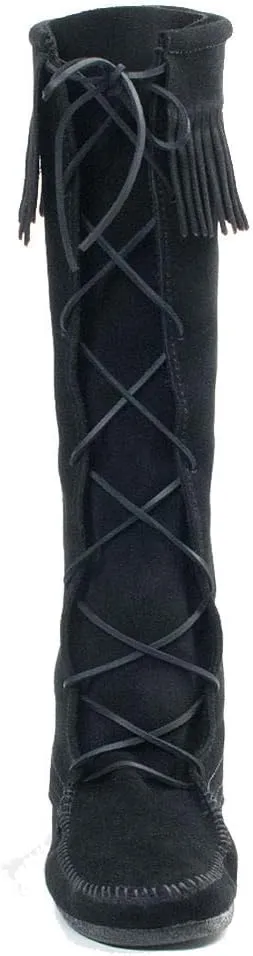 Minnetonka Men's Front Lace Knee High Boot